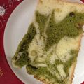 ゆのゆのらぶ's cooksnap of when they made 抹茶マーブルシフォン 17㎝.