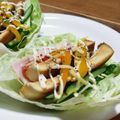 京ん家's cooksnap of when they made パン耳マヨハムレタス♪簡単サクサクロール.