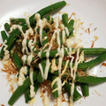 懌ちゃん's cooksnap of when they made ささげおかかマヨサラダ.