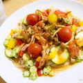 ronsantash's cooksnap of when they made 夏野菜たっぷり変わりそうめん☆彡.