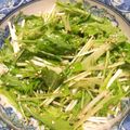 ステルトミチル's cooksnap of when they made かんたん！水菜のナムル.