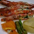 Y_Okumura's cooksnap of when they made アルゼンチン産赤えびのオーブンパン粉焼き.