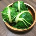 miico713's cooksnap of when they made スイスチャードで鮮やか♪オイルおにぎり.