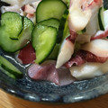 ユルゲン's cooksnap of when they made たこの頭ときゅうりの酢の物.