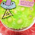 きっちん☆ハニー's cooksnap of when they made ミルクプリン&メロンのキラキラゼリー.