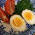桃的美しき日々's cooksnap of when they made ♡超簡単☆焼きそばソースで味付け卵♡.