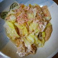 K/S's cooksnap of when they made 春キャベツと油揚げのさっと煮.