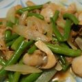 dormouse62's cooksnap of when they made ホタテといんげんのオイスター炒め.