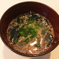 ｙａｓｓａｎパパ's cooksnap of when they made ワカメスープ♪ヽ(*´з｀*)ﾉ.