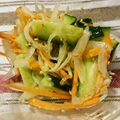 hiro__coro's cooksnap of when they made 簡単胡瓜と玉ねぎのヘルシーサラダ♪.