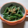 イエローバード's cooksnap of when they made 初夏のあと一品＠さやいんげんの胡麻和え.