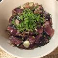 caruga's cooksnap of when they made カツオのタタキ 簡単塩だれ和え.
