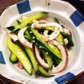 ビーちゃんマム's cooksnap of when they made 簡単！キュウリとイカのナムル風♪.