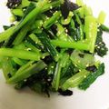 ２０８０☆'s cooksnap of when they made しっとり海苔の小松菜ナムル.