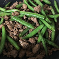 クックHEQME5☆'s cooksnap of when they made ごはん泥棒！？いんげんとひき肉の炒め煮.