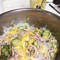 ゆうこあかりみのり's cooksnap of when they made 糸寒天の彩りサラダ.