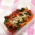 クック21QE0H☆'s cooksnap of when they made お弁当に！ピーマン人参のきんぴら.