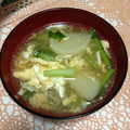 ねむねむ♪'s cooksnap of when they made とろり～♪かぶの玉子中華スープ.