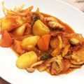 miu29's cooksnap of when they made 鶏肉と野菜のトマト煮込み.