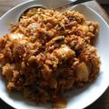 innerberg's cooksnap of when they made 納豆キムチ炒飯.