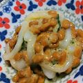 chiko0134's cooksnap of when they made イカ納豆☆しそ風味.