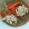 *Linda*'s cooksnap of when they made 冷凍餃子スープ.