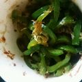 Punie☆'s cooksnap of when they made お弁当に♪レンジでピーマンおかか和え.