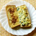まんまるまうちゃん's cooksnap of when they made ほうれん草&コーンのマヨソースでトースト.