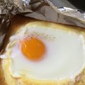 むーむーねこ's cooksnap of when they made トースターで！プルプル目玉焼きトースト.