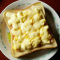 ＊なぁ＊'s cooksnap of when they made ベーコンエッグトースト.
