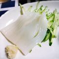 ＴＯＭＯＷＡＴ's cooksnap of when they made ✿いかのお刺身の食べ方✿.