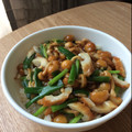 caruga's cooksnap of when they made 簡単☆なめこと長ねぎのポン酢炒め.