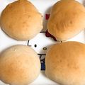 もんもり's cooksnap of when they made 薄力粉でしっとり。かぼちゃクリームパン。.