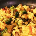 butter314's cooksnap of when they made ナスとカニかまdeバター香～！卵炒め♪.