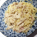 a1_v3v_1m's cooksnap of when they made 簡単☆麺つゆ☆えのきだけの和風パスタ.