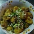 yukiizu's cooksnap of when they made じゃがいもの和風シーチキンあえ.