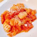 ＊skyblue＊'s cooksnap of when they made じゃがいもニョッキ おしゃれトマトソース.