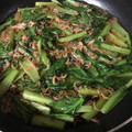 クックY37APD☆'s cooksnap of when they made 小松菜と干しエビの煮浸し.