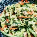 ほり♪'s cooksnap of when they made パクチー♡ツナサラダ.