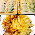 ayuuumiiii's cooksnap of when they made たっぷり野菜の簡単ヒダなし羽根つき餃子♪.