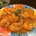 ティワナ's cooksnap of when they made 節約 海老チリ.