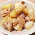 ムネちゃん's cooksnap of when they made 〜鶏の肉じゃが〜鶏のダシでコッテリ煮込み.
