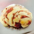 まりまりまりーん's cooksnap of when they made フレッシュ苺のマーブルホワイト.