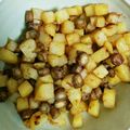 neconoco's cooksnap of when they made 簡単！コロコロポテトとごぼうのテリヤキ♪.