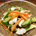 teduu's cooksnap of when they made ささみとキュウリの和え物.