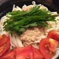 poohさん☆'s cooksnap of when they made 簡単5分で！冷たいツナマヨ柚子胡椒うどん.