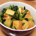 パヨタン's cooksnap of when they made 鉄分補給！超簡単小松菜と厚揚げの炒め物♪.