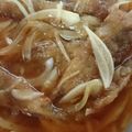 marikolo's cooksnap of when they made あじの南蛮漬け☆新玉ねぎで.