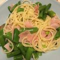 kozueham's cooksnap of when they made パスタ ♡簡単♡.