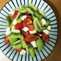 ayamiracle's cooksnap of when they made トマトとキウイの相性サラダ!(^^)!.
